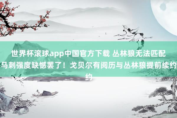 世界杯滚球app中国官方下载 丛林狼无法匹配马刺强度缺憾罢了！戈贝尔有阅历与丛林狼提前续约